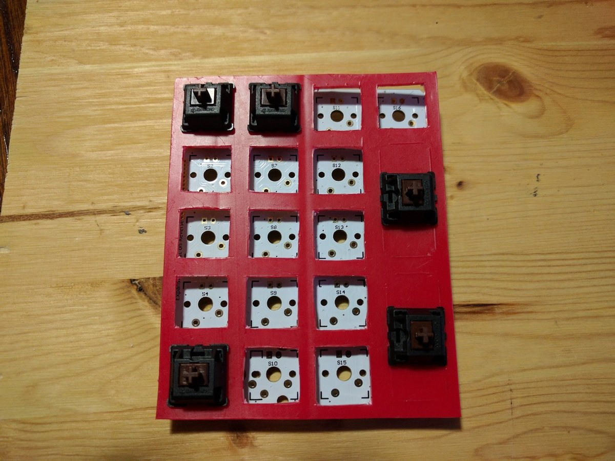 I couldn't resist the urge to solder some in place