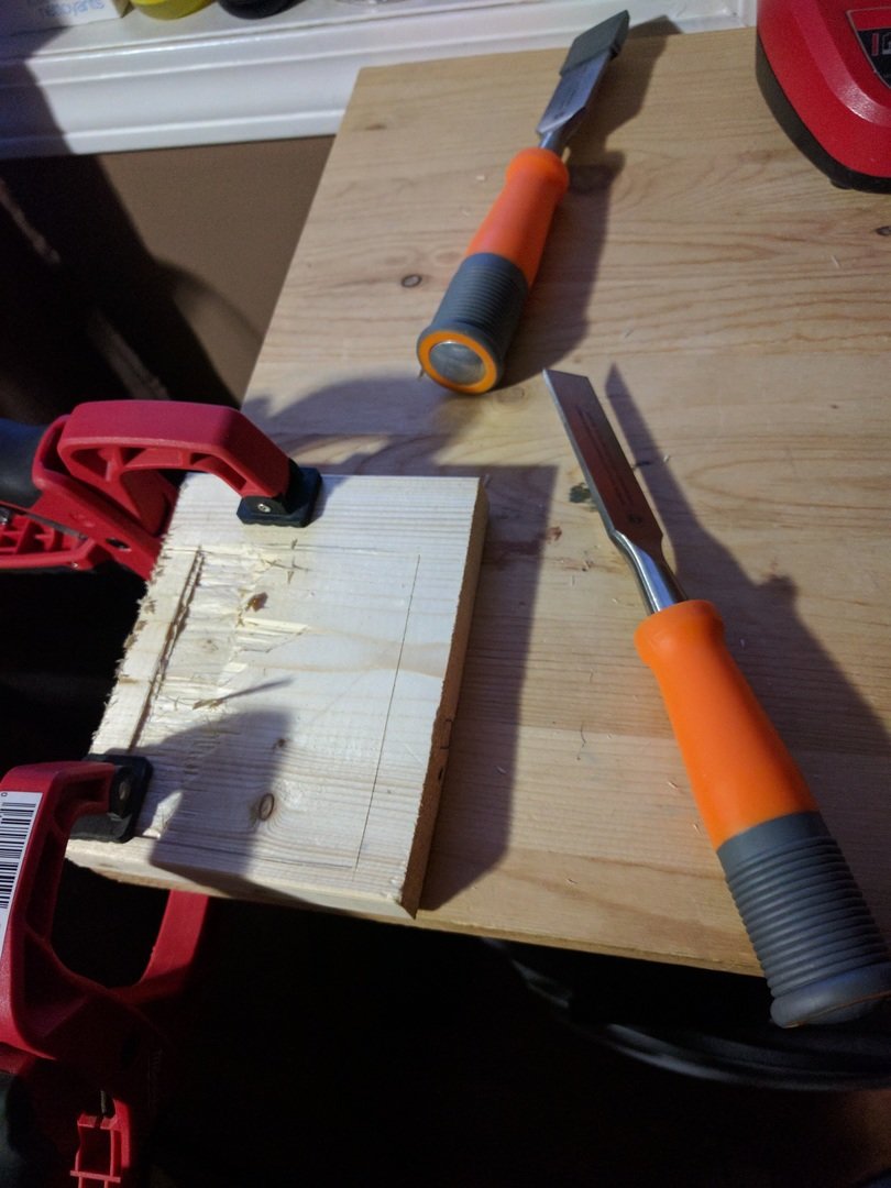 Chiselling away at another case