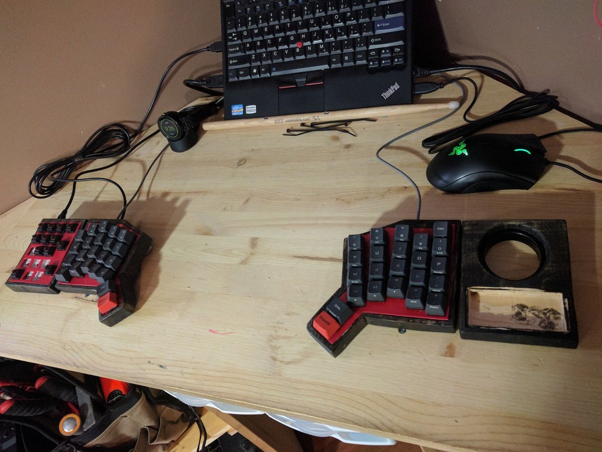 The mock up