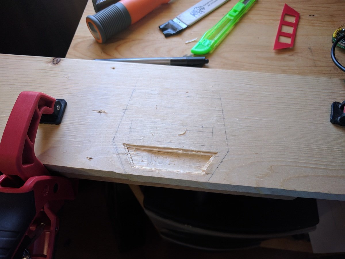 Making a phone stand