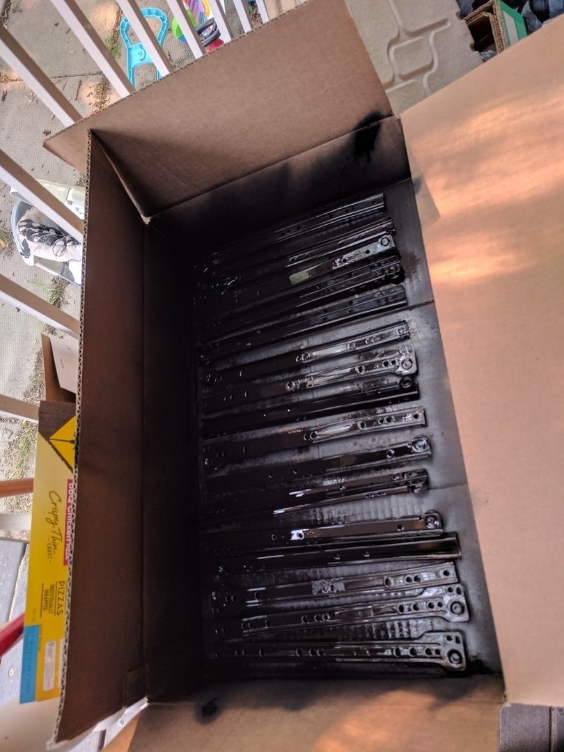 Drawer Slides, Black